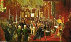 Coronation Of Pedro I Of Brazil — Jean-baptiste Debret