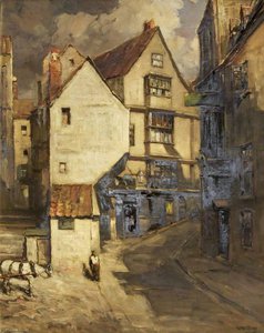 Houses In Steep Street — Francis Abel William Taylor Armstrong
