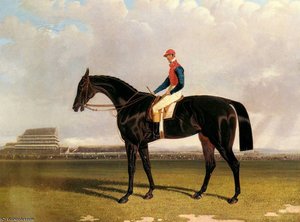 Lord Chesterfields Industry With William Scott Up At Epsom — John Frederick Herring Junior