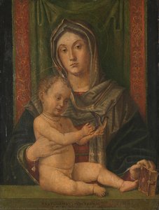 Virgin And Child, Bartolommeo Montagna (workshop Of), 1490 - 1510 — Bartolomeo Montagna