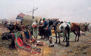 Fair In Białka — Josef Von Brandt