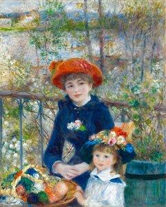 Kaks Õde (terrassil) — Pierre-auguste Renoir