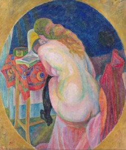 Nude Woman Reading — Robert Delaunay