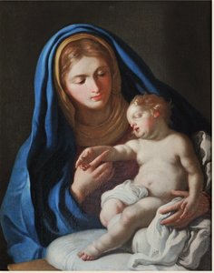 Madonna With Baby Jesu — Francesco De Mura