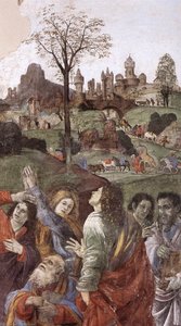 Assumption (detail) — Filippino Lippi