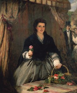 The Flower Seller — William Powell Frith