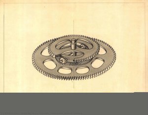 Gearwheel. Unknon Drawing — Leonardo Torres Quevedo
