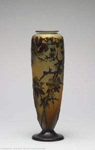 Vase With Cherry Tree Branches — Émile Gallé