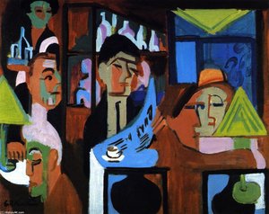 Caffè Di Davos — Ernst Ludwig Kirchner