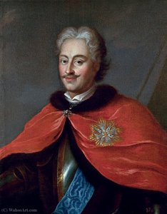 Portrait Of Stanisław Ernest Denhoff — Ádám Mányoki