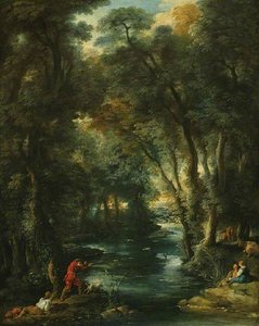 Duck Shooting In A Wood — Jean François De Troy