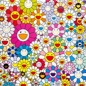 Fiori Che Sbocciano In Questo Mondo E Nella Terra Del Nirvana — Takashi Murakami