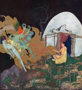 The Talisman Pearl — Edmund Dulac