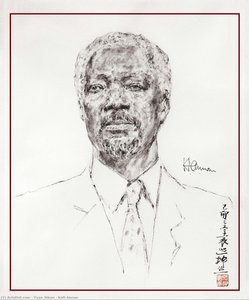 Kofi Annan — Yuan Xikun