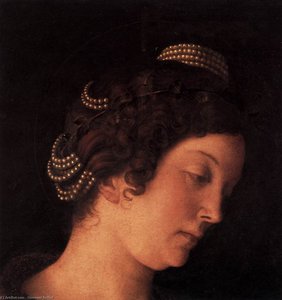 Sacred Conversation (detail) — Giovanni Bellini