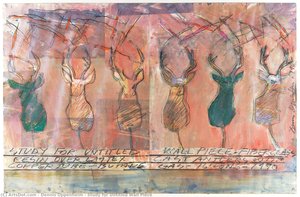 Study For Untitled Wall Piece — डेनिस ओपेनहाइम