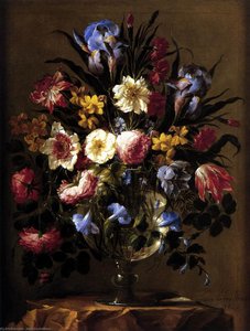 Vase Of Flowers — Juan De Arellano
