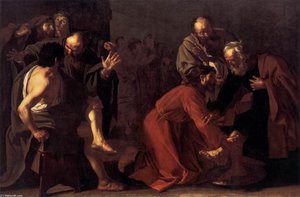 Christ Washing The Apostles Feet — Dirck Van Baburen