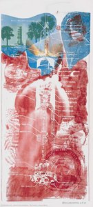 Sky Garden (stoned Moon) — Robert Rauschenberg