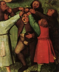 Children's Games (detail) (20) — Pieter Bruegel The Elder