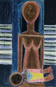 Mother And Child Ii — Wifredo Lam