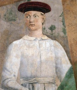 7a. Finding Of The True Cross (detail) — Piero Della Francesca