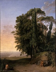 Landscape At Frascati — Johann Heinrich The Younger Tischbein
