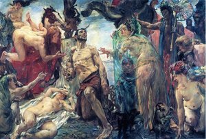 The Temptation Of Saint Anthony (after Gustave Flaubert) — Lovis Corinth