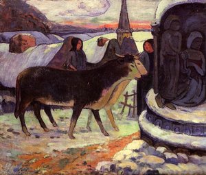 Seara Crăciunului — Paul Gauguin