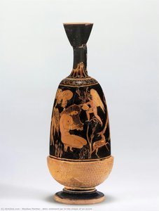 Attic Ointment Jar In The Shape Of An Acorn — Meidias Painter