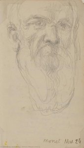 Portrait Of Monet In Giverny — Denis Maurice