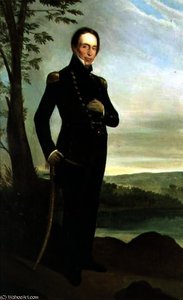 Portrait Of Captain John Piper — Augustus Earle