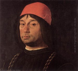 Portrait Of Giovanni Bentivoglio — 로렌초 코스타 (장로)