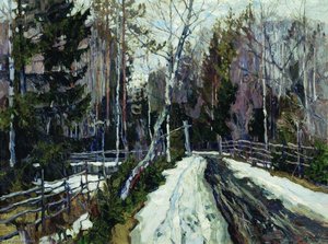Early Spring In The Forest — Stanislav Zhukovsky