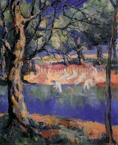 Fluss Im Wald — Kasimir Sewerinowitsch Malewitsch
