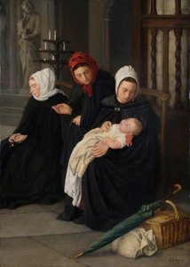 The Baptism — Alphonse Legros