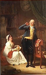 Jacques Delille Et Sa Femme — Henri Pierre Danloux