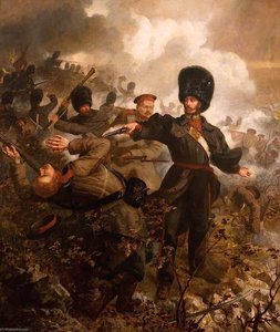 Lieutenant Colonel Sir Charles Russell At The Battle Of Inkermann, 5 November 1854 — Chevalier Louis William Desanges