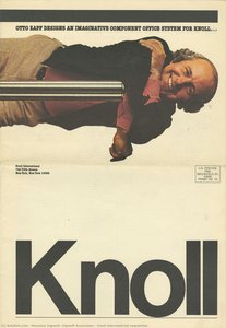 Bulletin D'information Knoll International — Massimo Vignelli, Vignelli Associates