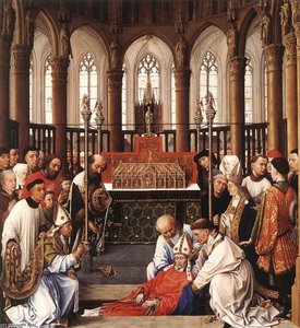 Exhumarea Sfântului Hubert — Rogier Van Der Weyden