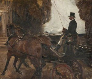 Old John, The Coachman — Sir Alfred James Munnings