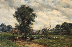 Landscape With Cattle — William Mark Fisher