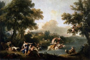 The Rape Of Europa — Francesco Zuccarelli