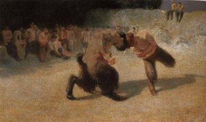 Fighting Fauns — Franz Ritter Von Stuck