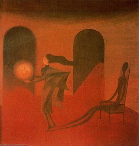 Woman With Sphere — Remedios Varo