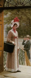 A Source Of Admiration — Edmund Blair Leighton