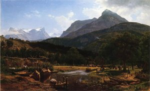 View Near Lake Lucerne — Thomas Worthington Whittredge