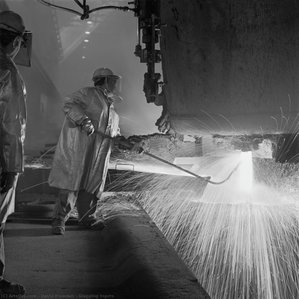 Slagging Ingots — David Plowden