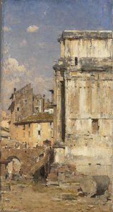 Italiano Arco Di Settimio Severo — Bartolomeo Bezzi