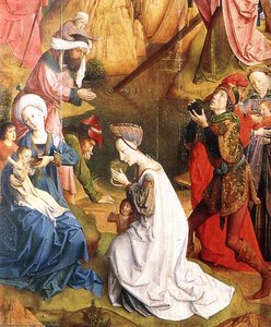 Triptyque Du Calvaire (détail) (16) — Hugo Van Der Goes